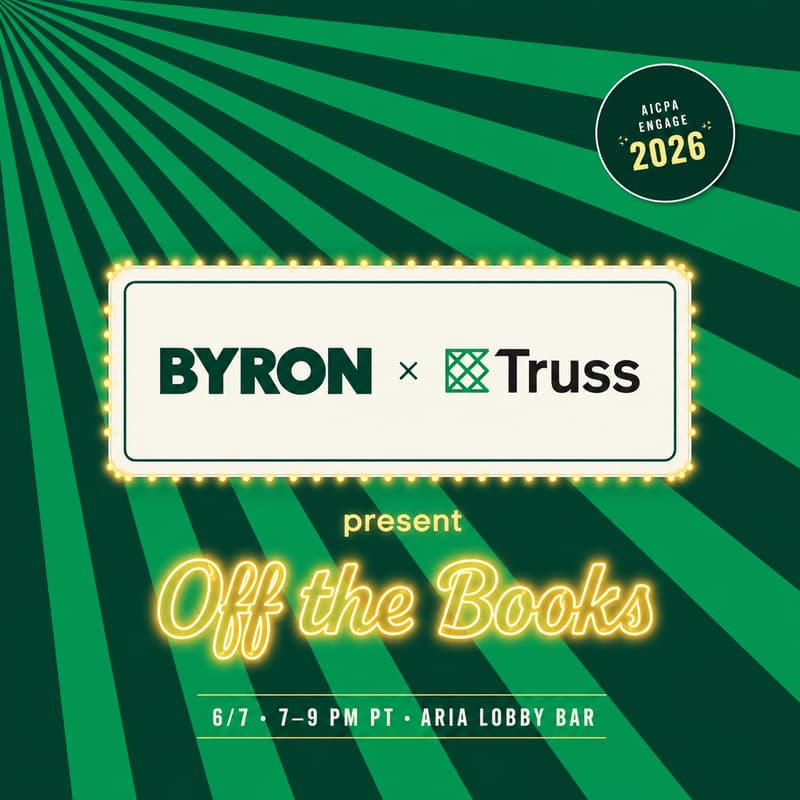 Cover Image for Byron & Truss present: Off the Books