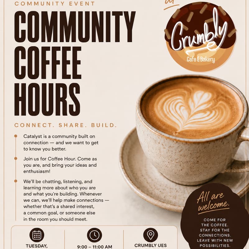 Cover Image for Community Coffee Hours