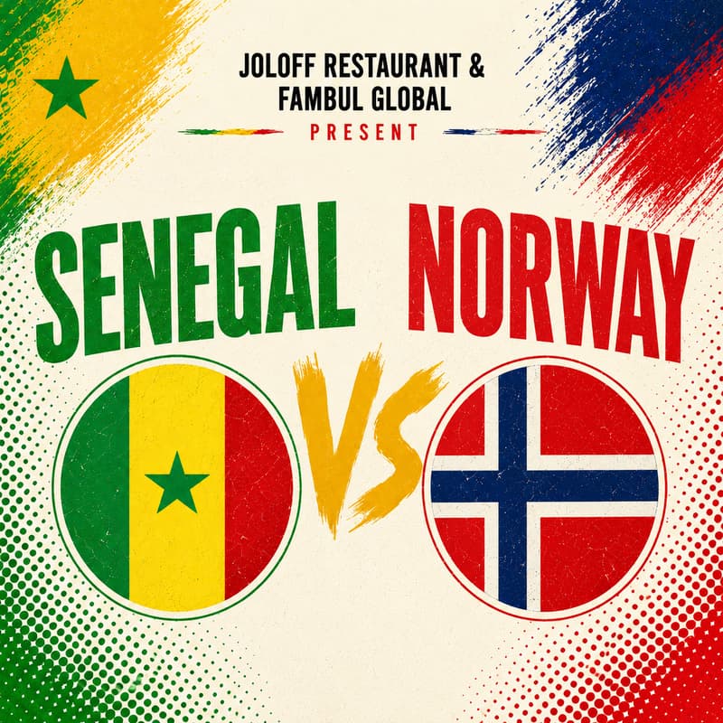 Cover Image for Senegal vs Norway Watch Party
