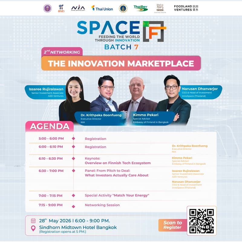 Cover Image for SPACE-F Batch 7 : 2nd Networking : The Innovation Marketplace