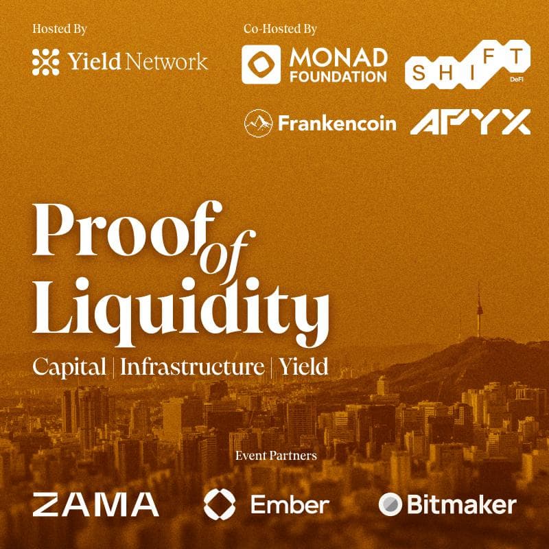 Cover Image for Proof Of Liquidity: Seoul Edition by Yield Network