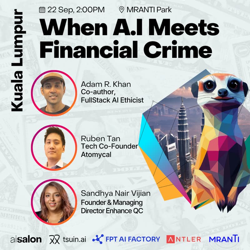 Cover Image for AI Salon KL – When A.I. Meets Financial Crime