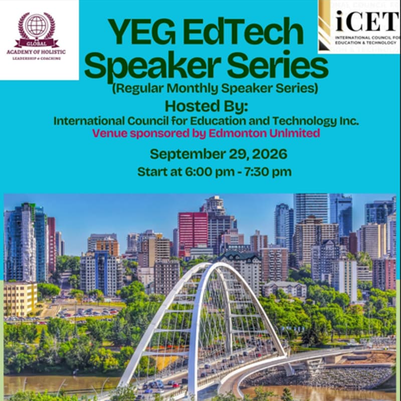 Cover Image for YEG EdTech Speaker Series