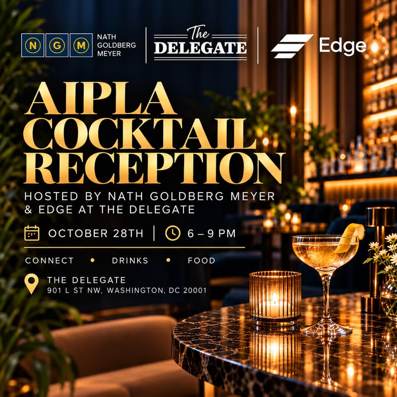 Cover Image for AIPLA Cocktail Reception