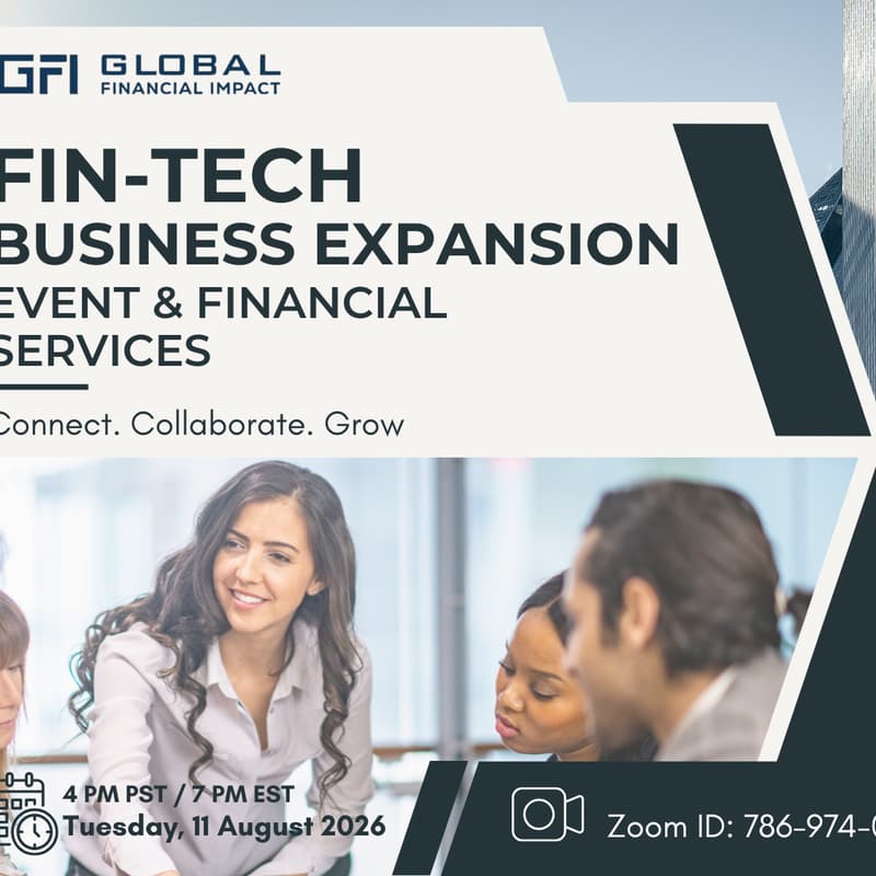Cover Image for FIN-TECH BUSINESS EXPANSION EVENT