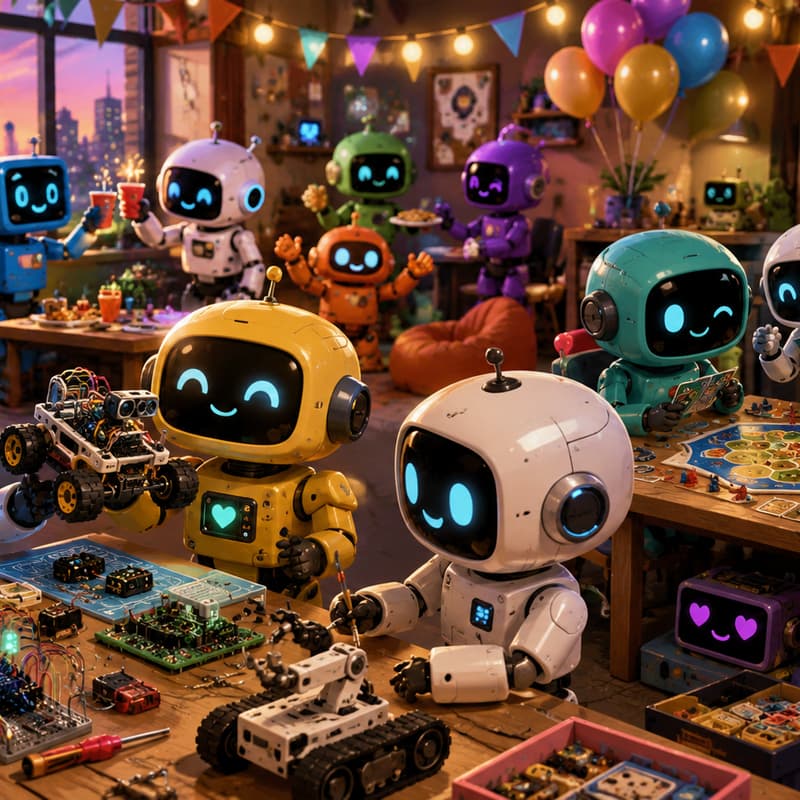 Cover Image for 🎉 RoboTUM End-of-Semester Meetup & Project Showcase