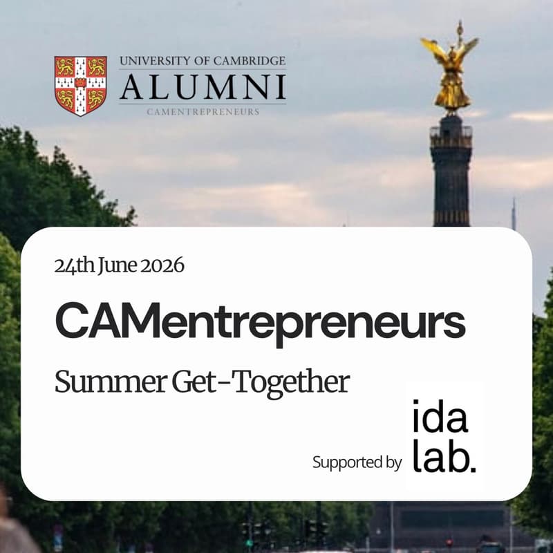 Cover Image for CAMentrepreneurs Berlin Summer Get-Together
