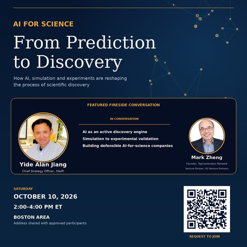 Cover Image for Venture Signal Founder & Investor Exchange | AI for Science: From Prediction to Discovery