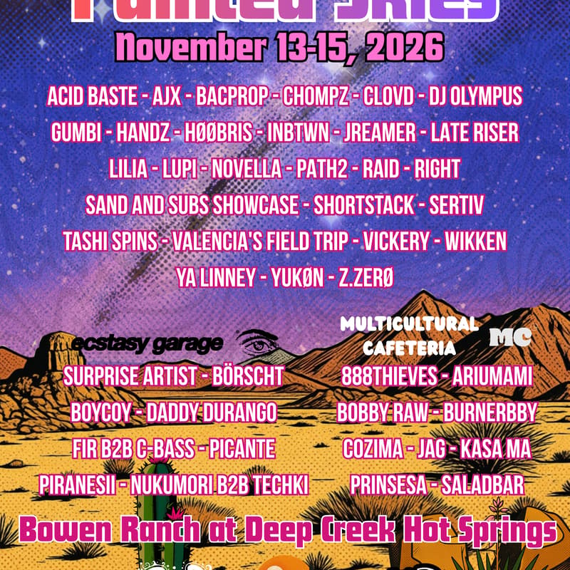 Cover Image for PAINTED SKIES | SoCal Renegade Camping Music Festival