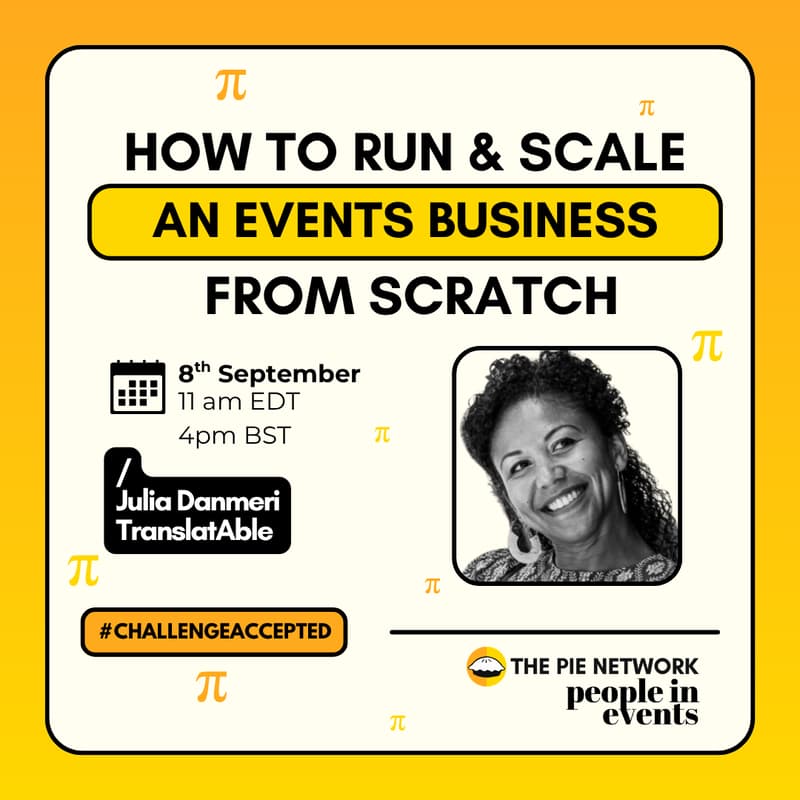 Cover Image for #ChallengeAccepted: How to Run & Scale an Events Business From Scratch