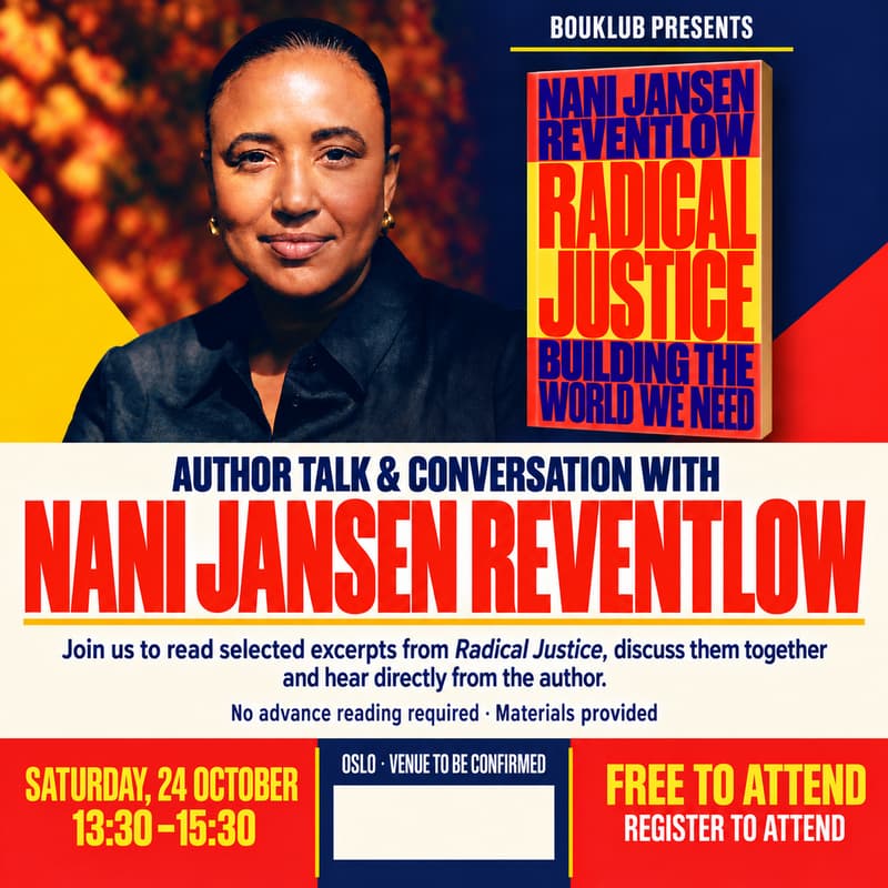 Cover Image for Author Talk with Nani Jansen Reventlow: Radical Justice