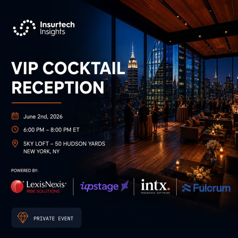 Cover Image for Insurtech Insights VIP Cocktail Reception