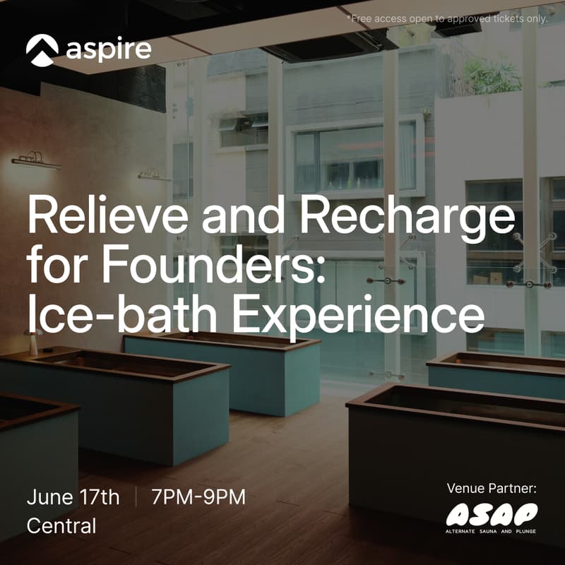 Cover Image for Relieve and Recharge for Founders: Ice-bath Experience