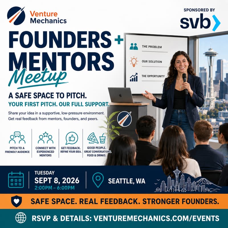 Cover Image for Founders+Mentors Meetup