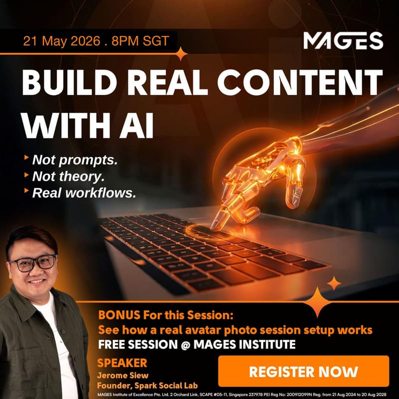 Cover Image for Build Real Content with AI (Live Demo at MAGES)
