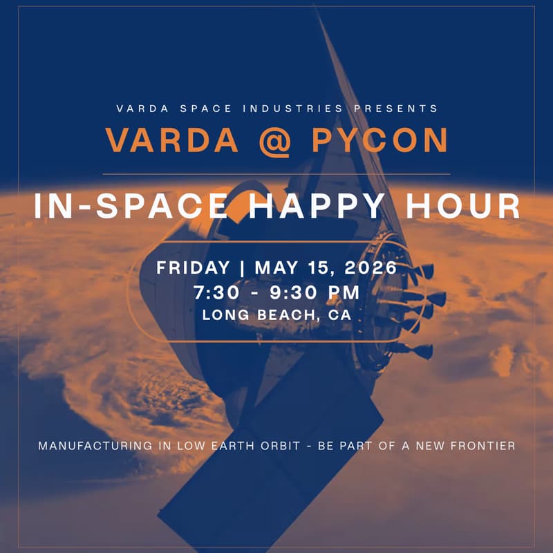 Cover Image for Varda @ PyCon: In-Space Happy Hour