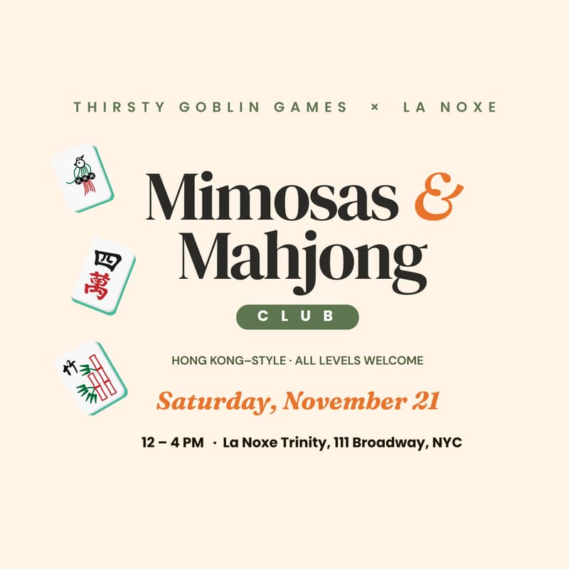 Cover Image for Mimosas & Mahjong Club