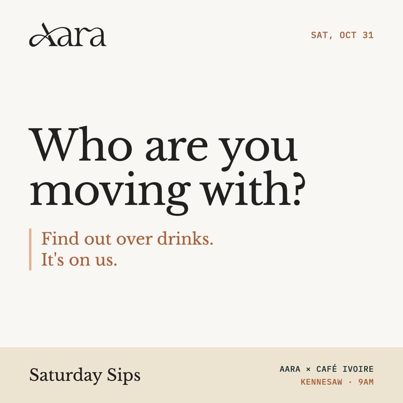 Cover Image for Aara x Café Ivoire: Saturday Sips