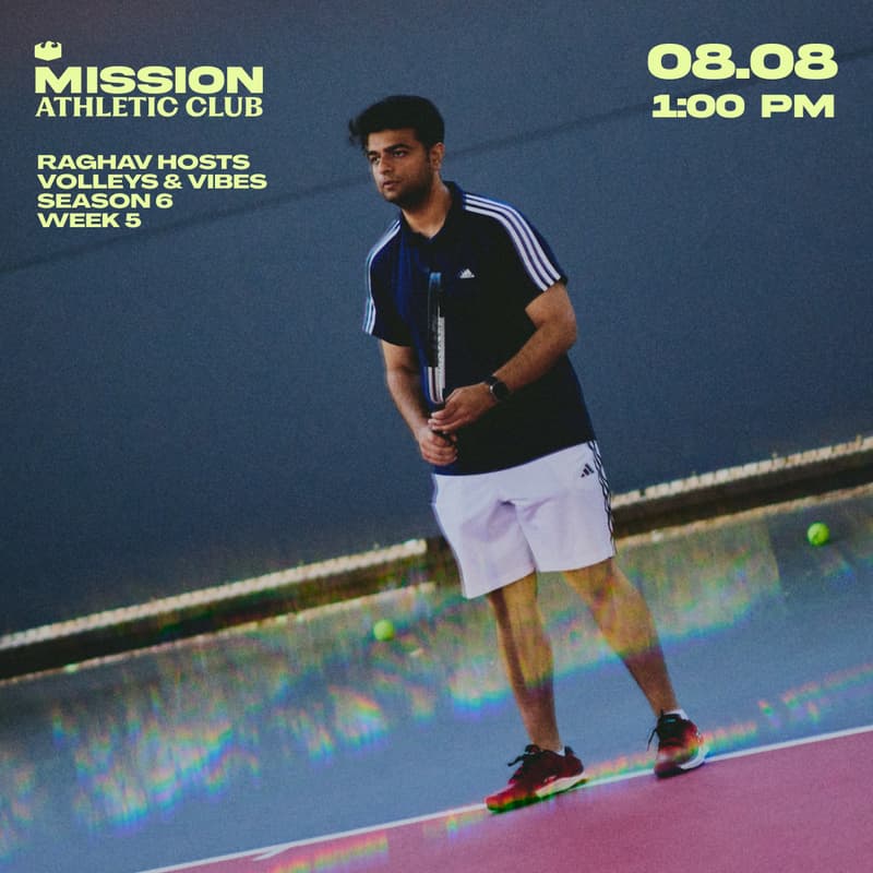 Cover Image for Raghav Hosts Volleys & Vibes: SZN 6 x WEEK 6