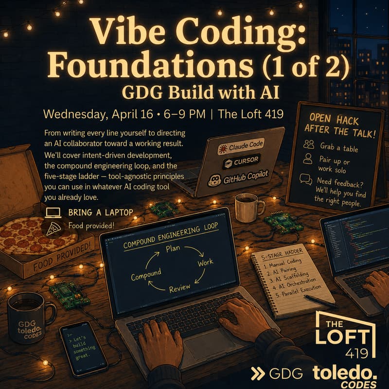 Cover Image for Vibe Coding: Foundations (1 of 2) — GDG Build with AI