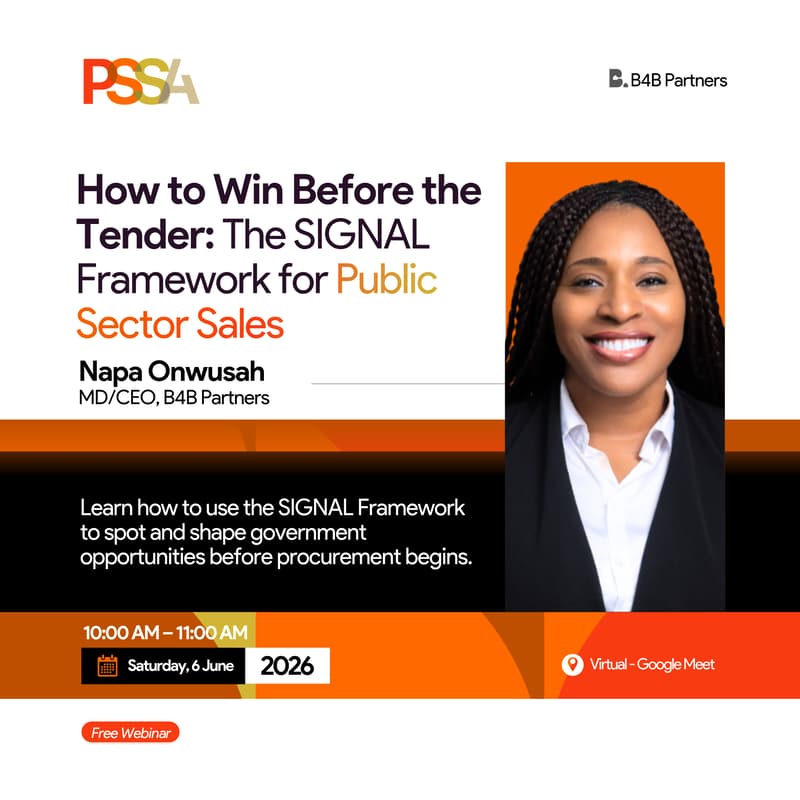 Cover Image for PSSA Webinar: How to Win Before the Tender
