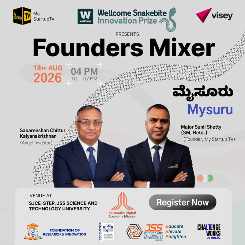 Cover Image for Founders Mixer: Mysuru