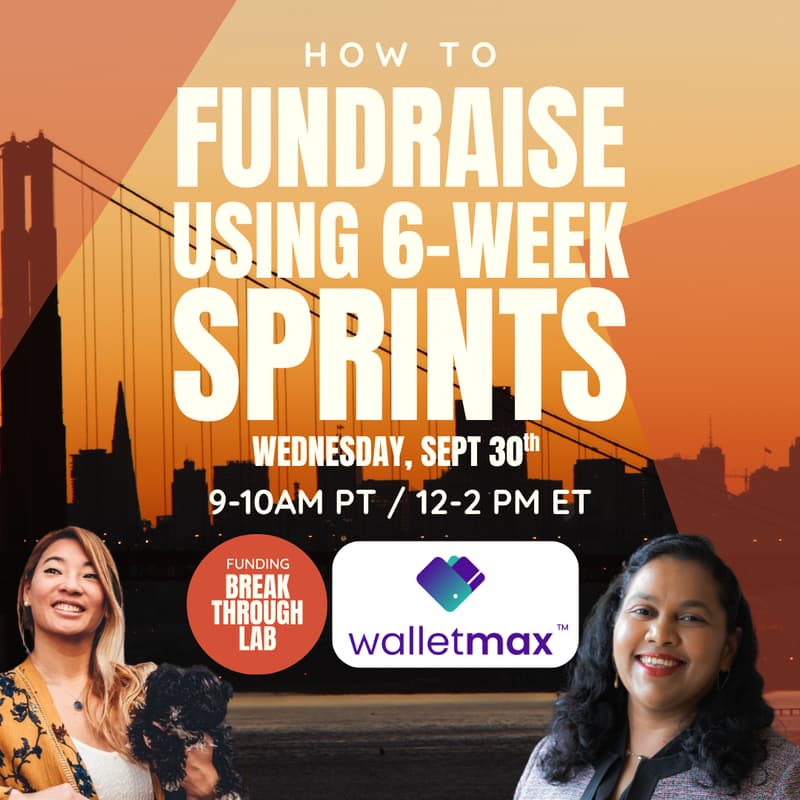 Cover Image for How to Fundraise Using 6-Week Sprints Info Session