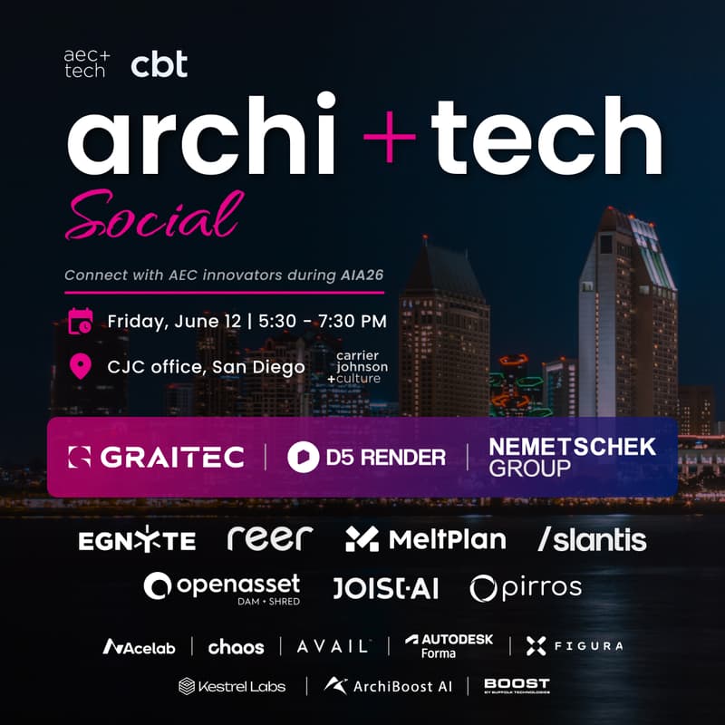 Cover Image for archi+tech Social Night
