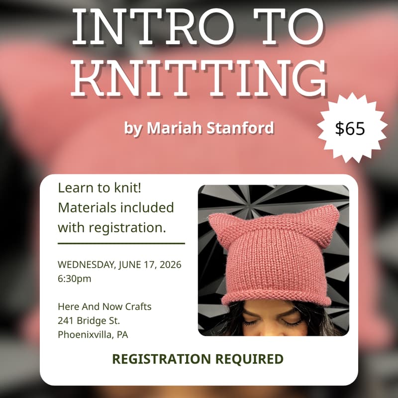 Cover Image for Intro to Knitting