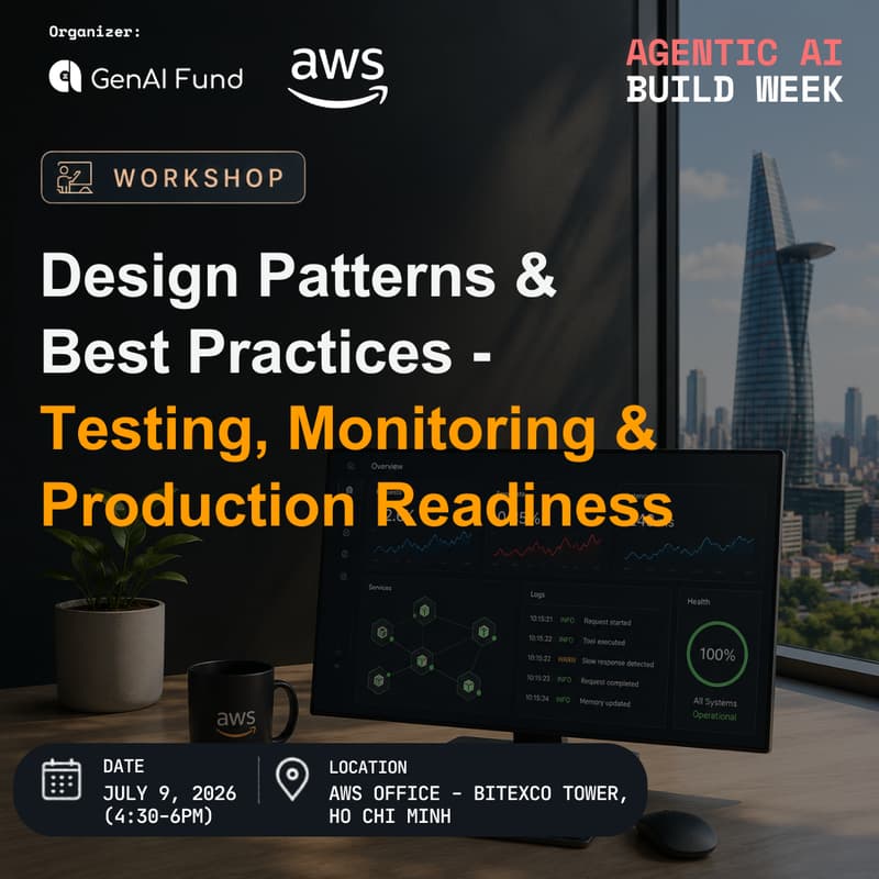 Cover Image for Design Patterns & Best Practices — Testing, Monitoring & Production Readiness