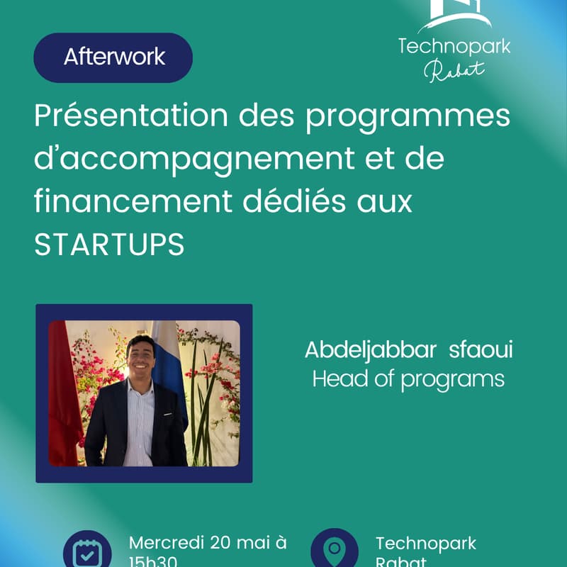 Cover Image for Présentation des programmes d’accompagnement et definancement dédiés aux STARTUPS