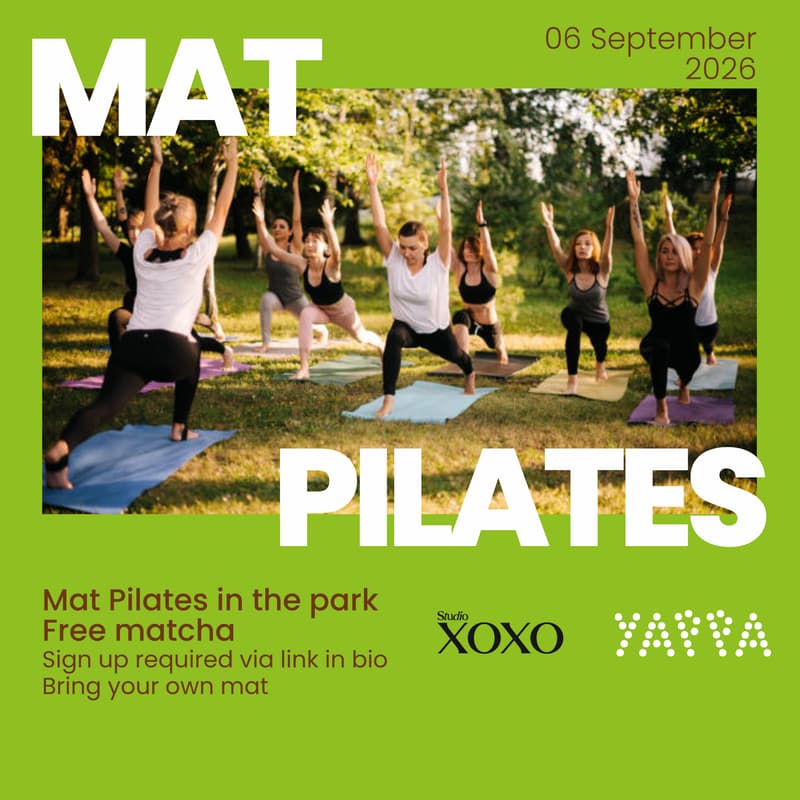 Cover Image for Mat pilates in the park