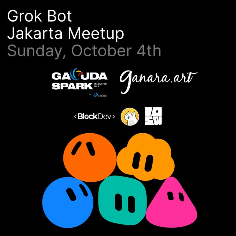 Cover Image for Grok Bot Meetup Jakarta