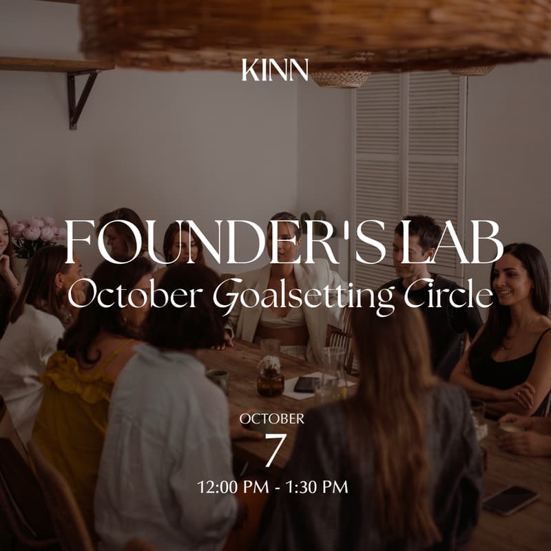 Cover Image for Founder's Lab: October Goalsetting Circle