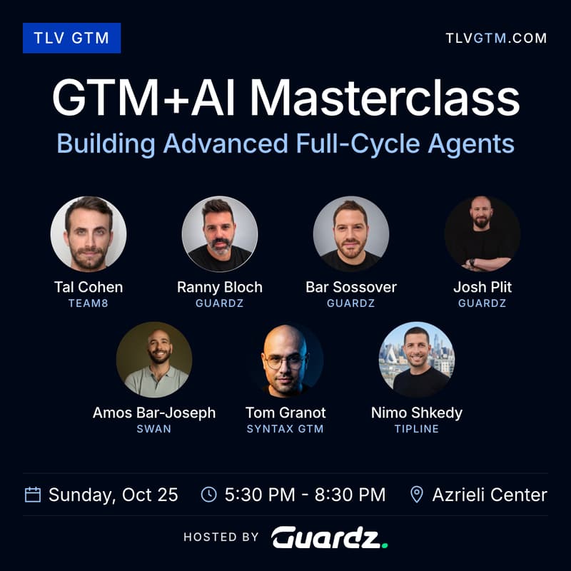 Cover Image for TLV GTM: AI Masterclass