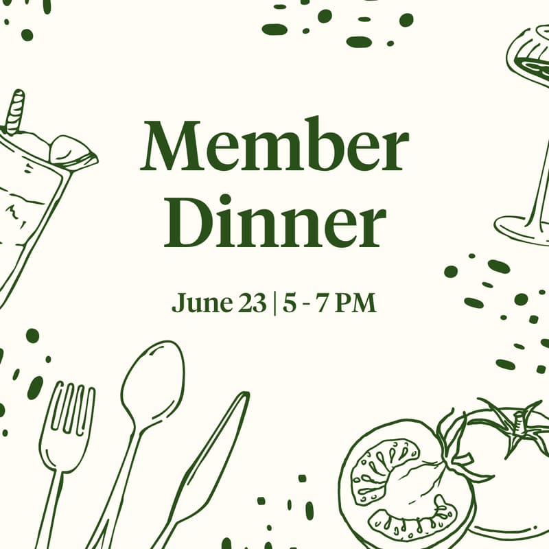 Cover Image for June Member Dinner