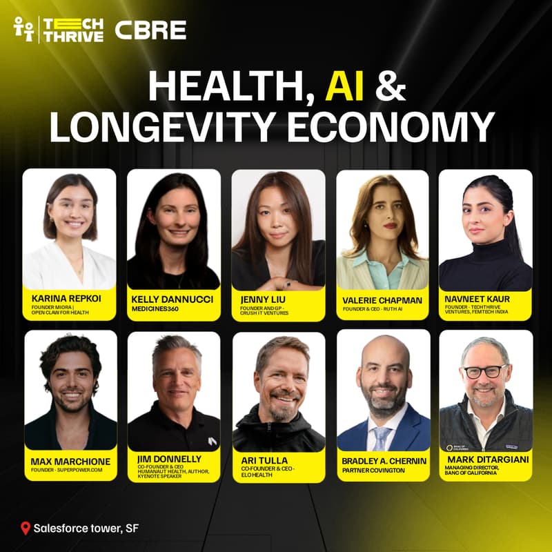 Cover Image for FORWARD by TechThrive: Health, AI & Longevity Economy