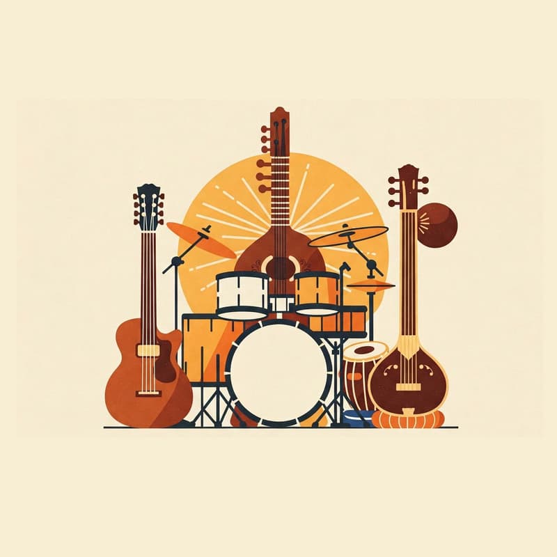 Cover Image for SF Indian Music Project Jam at The Commons