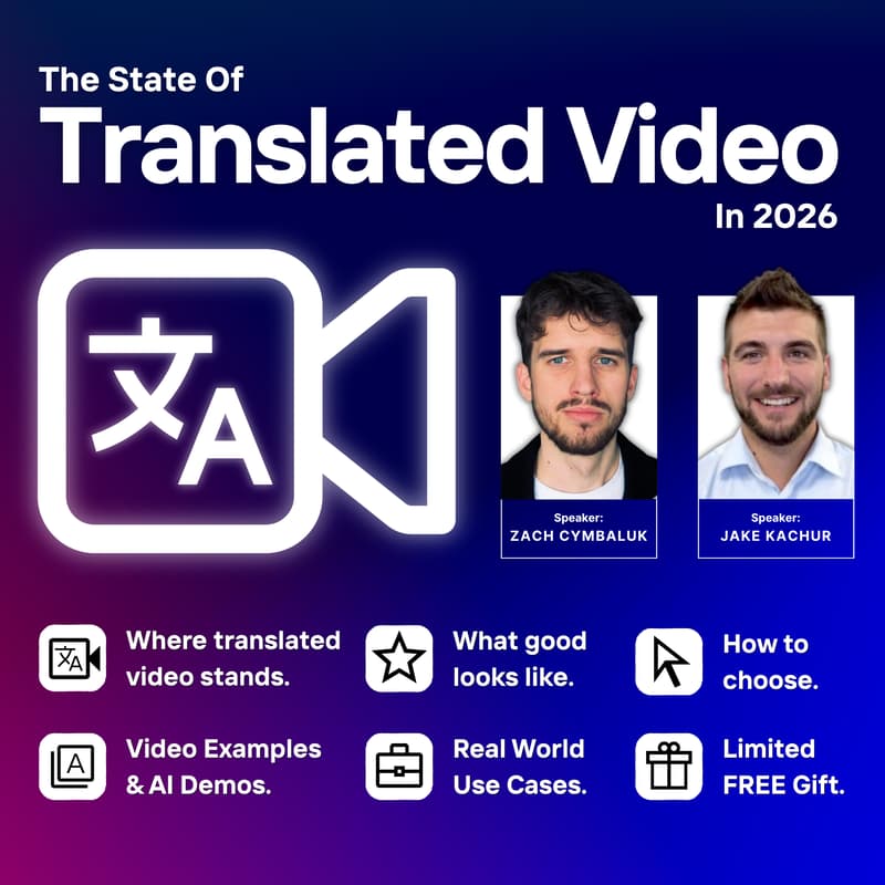 Cover Image for The State of Translated Video in 2026