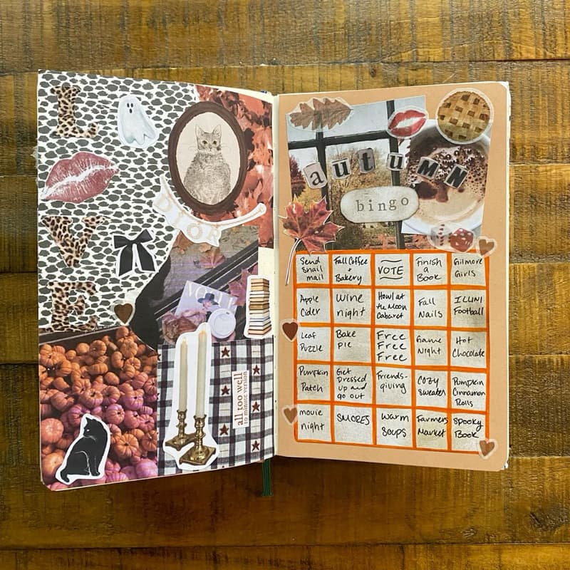 Cover Image for collage club: fall bingo boards