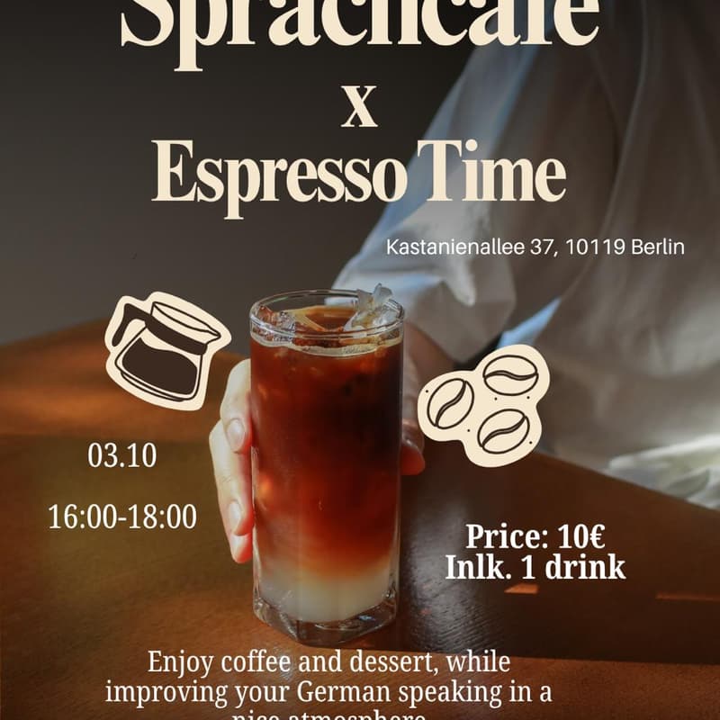 Cover Image for Sprachcafe am Sa für A2-C1 freie Konversation