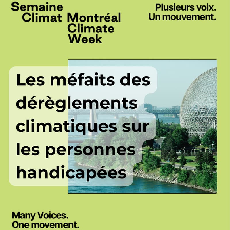 Cover Image for Les méfaits des dérèglements climatiques sur les personnes handicapées