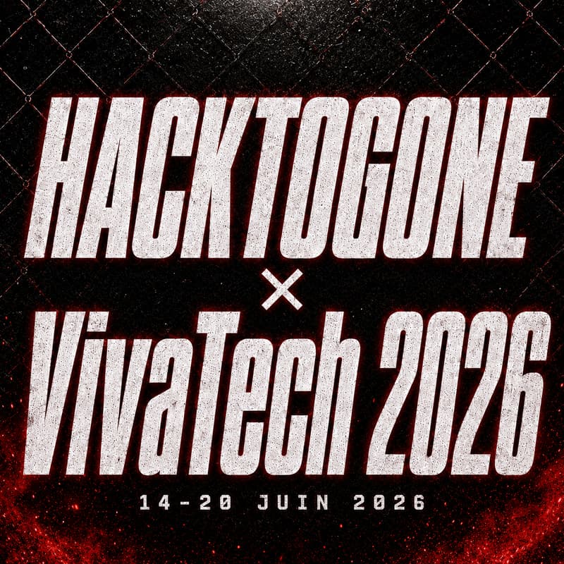 Image de couverture pour Hacktogone x VivaTech 2026 - 30 000 € à gagner !