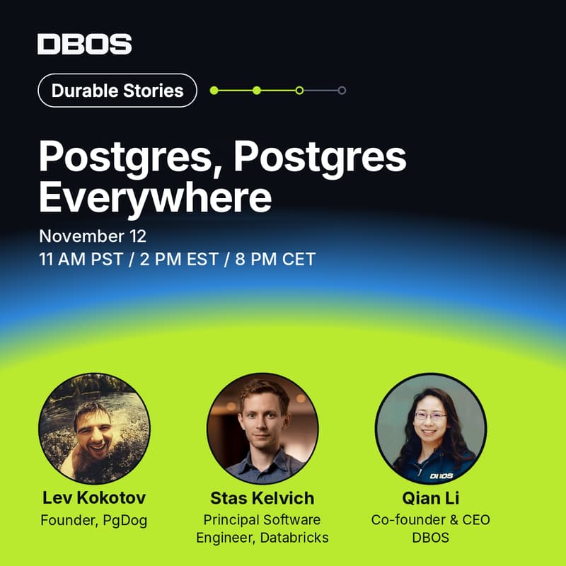 Cover Image for Postgres, Postgres Everywhere