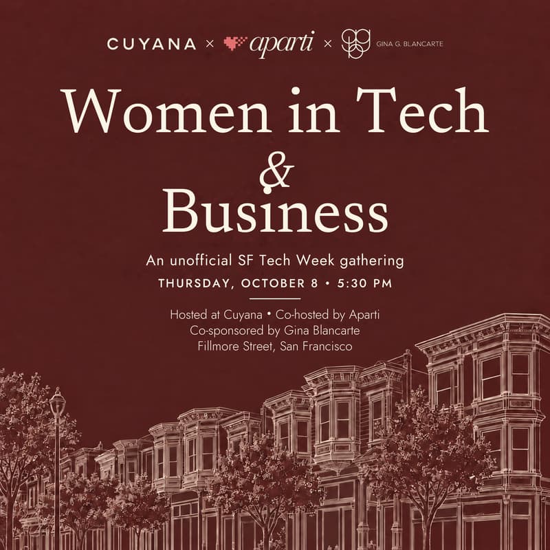 Cover Image for Women In Tech & Business x Cuyana x Aparti