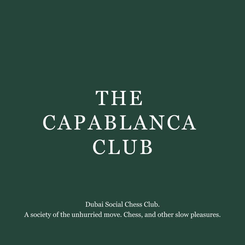 Cover Image for The Capablanca Club | An Evening of Chess (22 July)