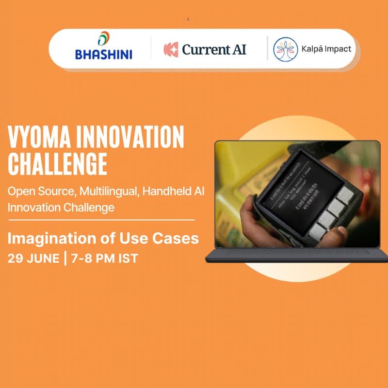 Cover Image for VYOMA Innovation Challenge: Imagination of Use Cases Event