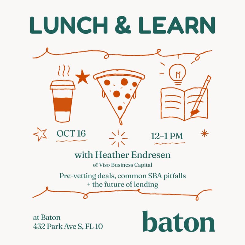 Cover Image for Baton x Heather Endresen from Viso Lunch and Learn