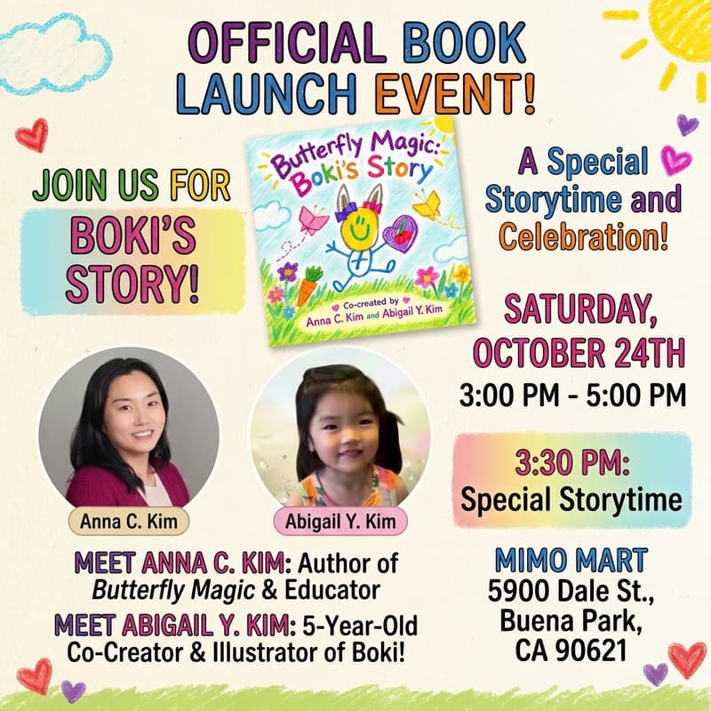 Cover Image for Butterfly Magic: Boki's Story - Official Book Launch