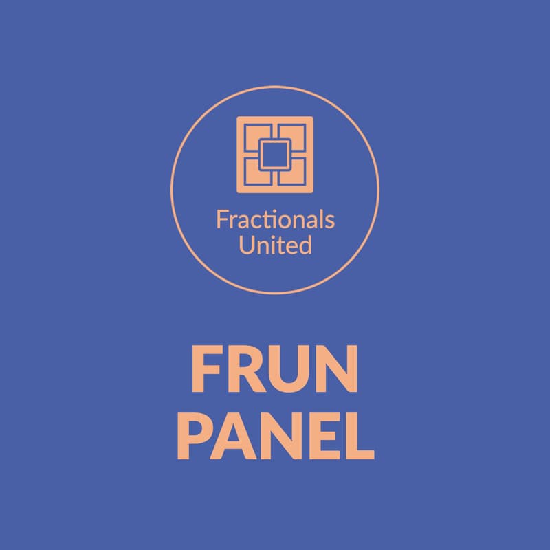 Cover Image for FrUn Expert Panel: Future-Proofing Your Fractional Practice